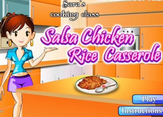 cooking salsa chicken rice casserole recipe online